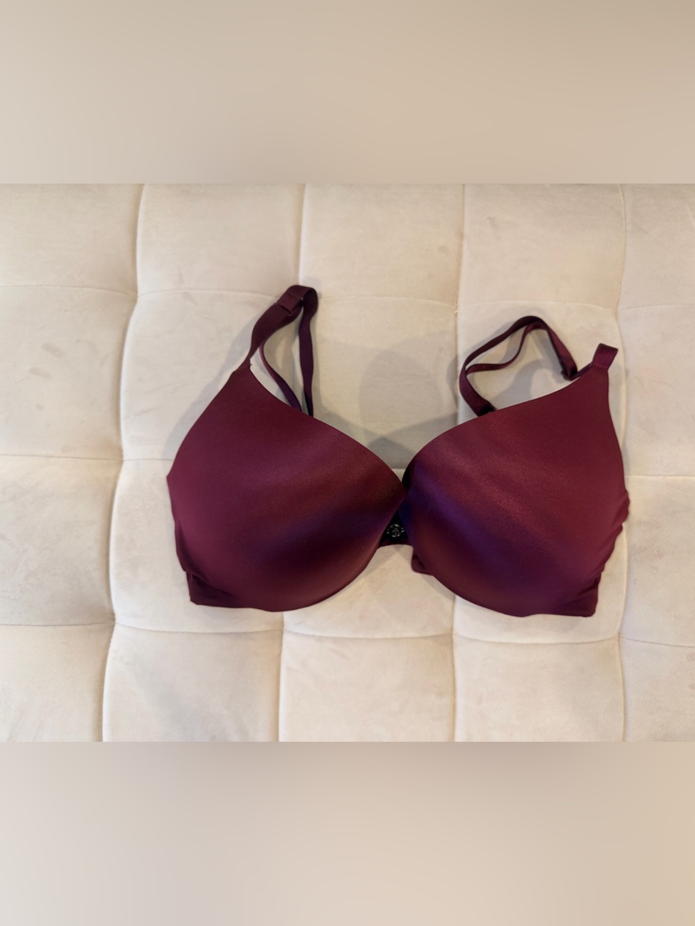 Smooth T-Shirt Bra in Deep Burgundy - Women Intimates